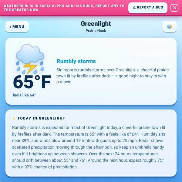 WeatherSiri(early alpha 0.0.2.6)(PLANETS/RADAR UPDATE)(IM BACK AFTER A MONTH!!)