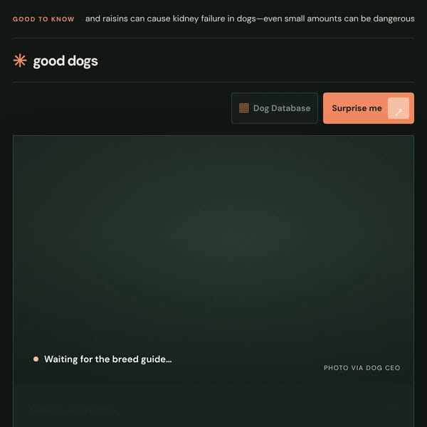 Good Dogs