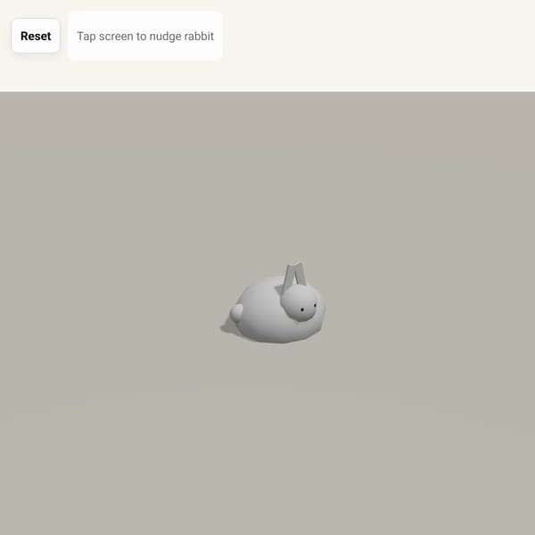 Gubby — White Rabbit Lowpoly Sim V2