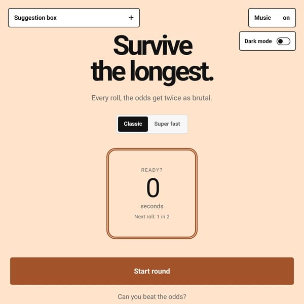 Survive The Longest