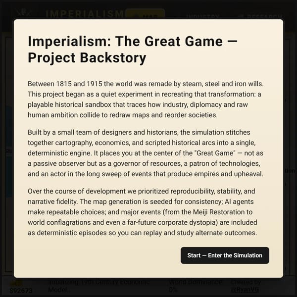 Imperialism: The Great Game
