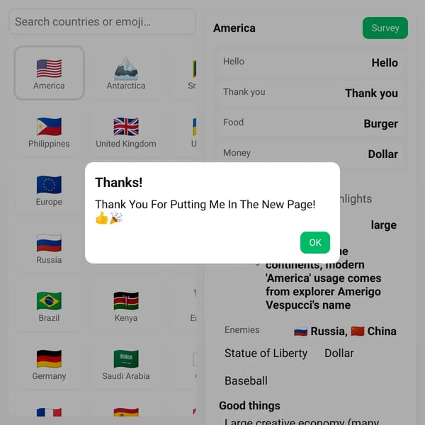 Flag Translator & Survey