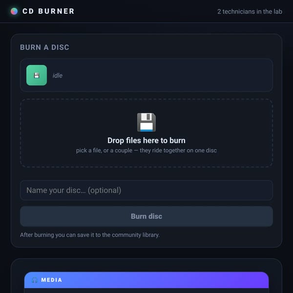 CD Burner