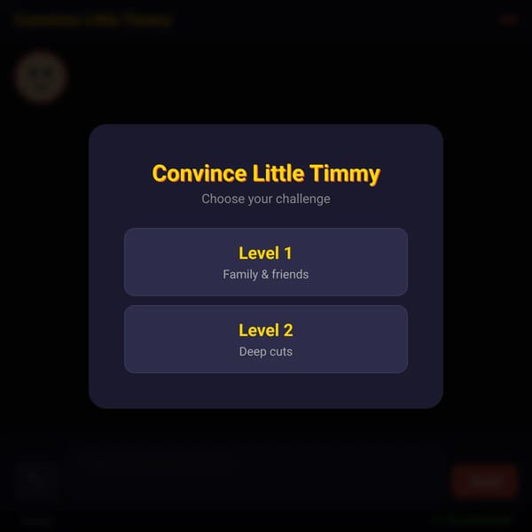 Convince Timmy