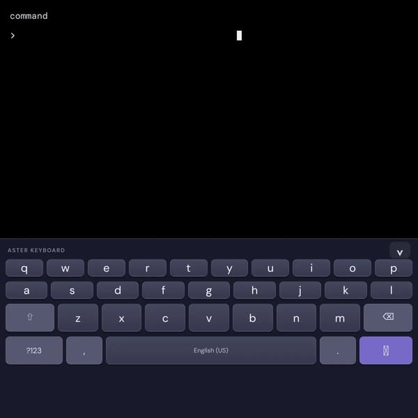Aster OS 1.1