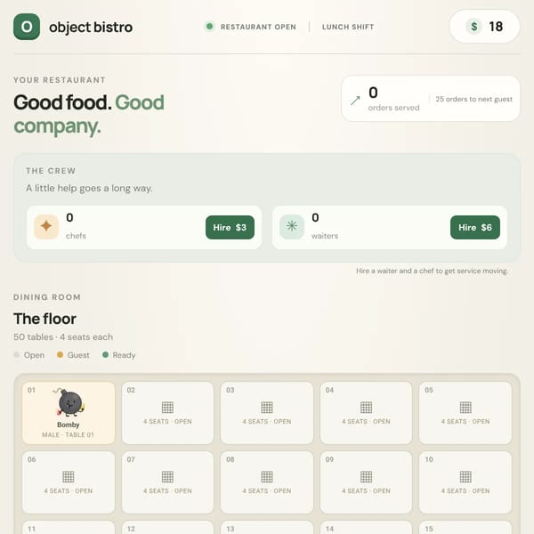 Object Bistro