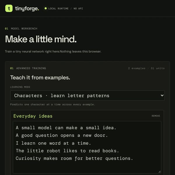 Tinyforge