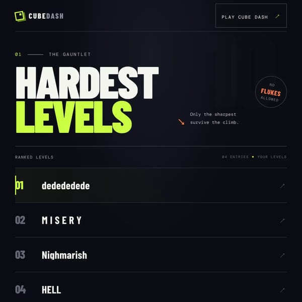 GD WEBSIM EDITION HARD LIST