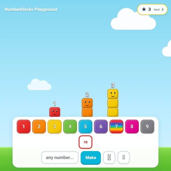 Still Life Numberblocks Playground