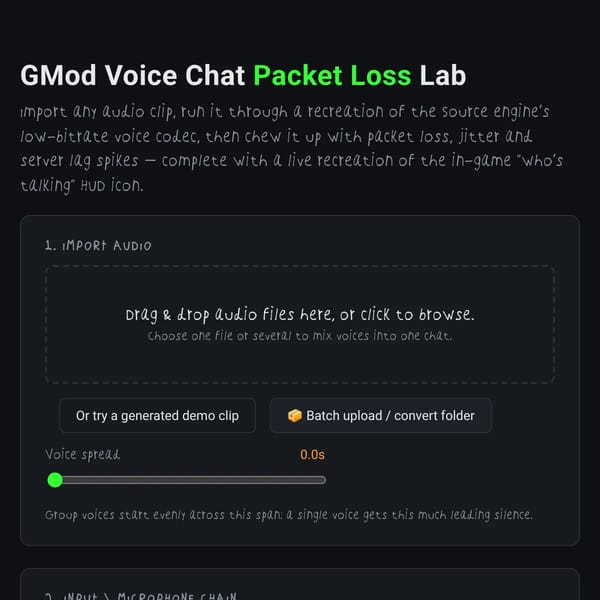 GMod Voice Lab (UPDATED BY ME)