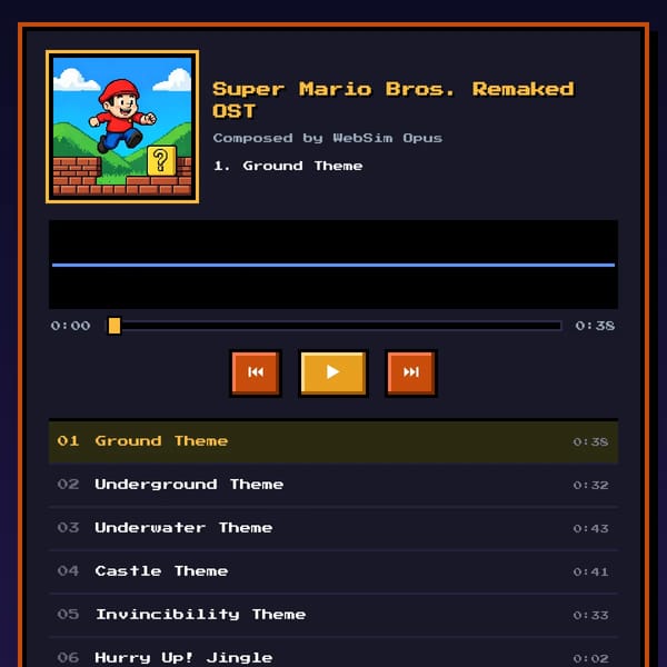 SMB Remaked OST
