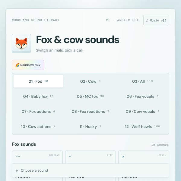 Fox & Cow