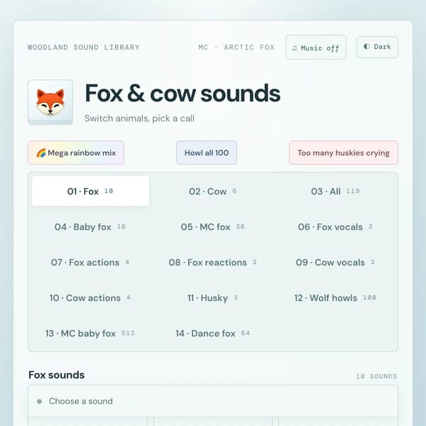 Fox & Cow