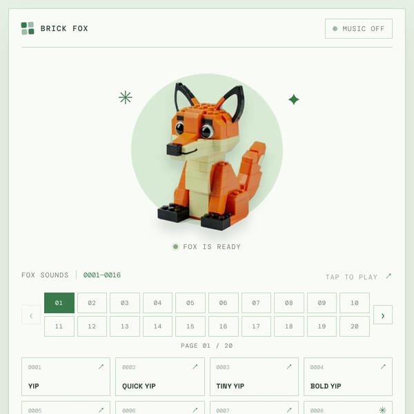 Brick Fox