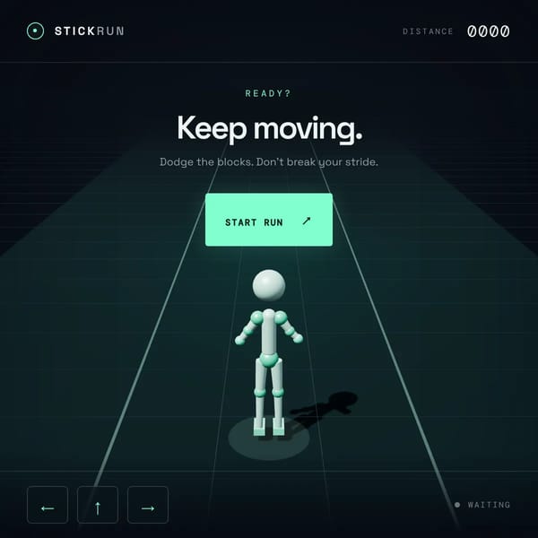 Stick Figure 3D