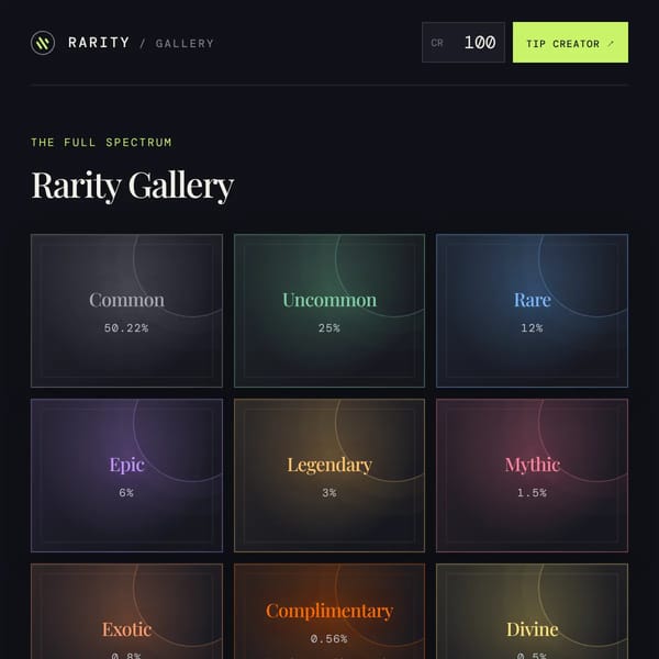 Make a Rarity