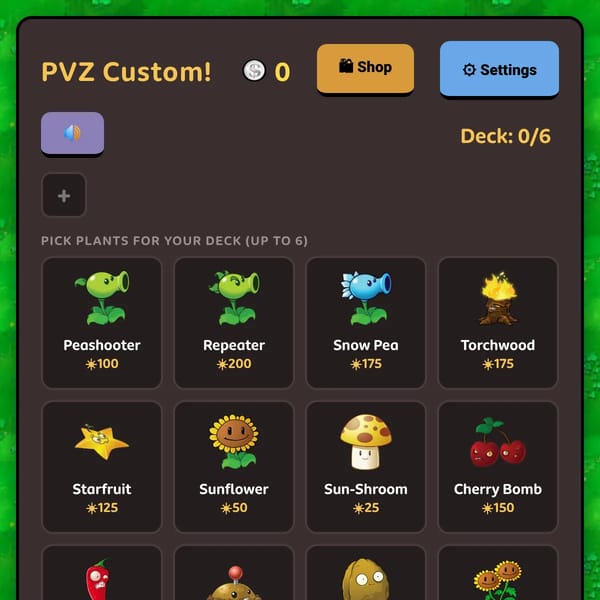 PVZ Custom! REPLANTED