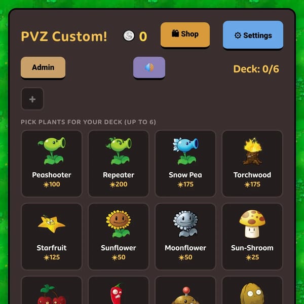 PVZ Custom but better (remade)