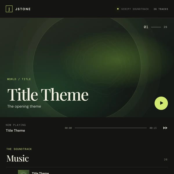 websimbuilder INTERNAL SOUNDTRACK