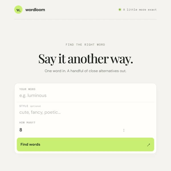 Wordloom
