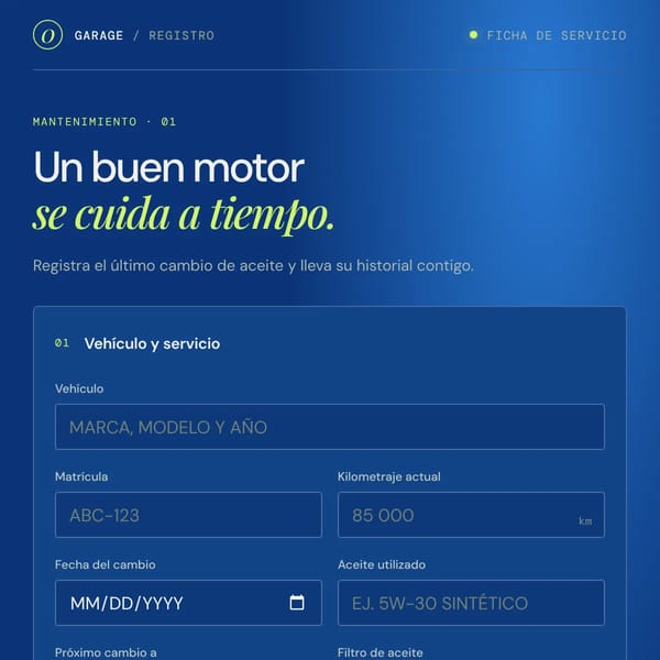 Cambio de Aceite