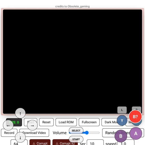 emulator corrupt