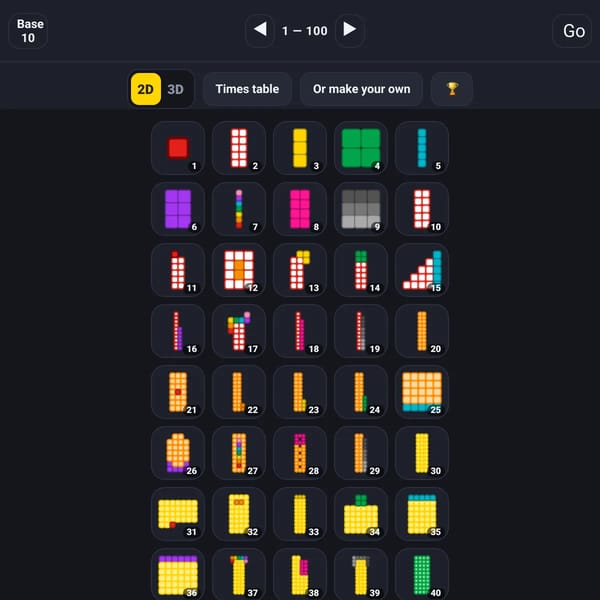 Make An Designs For Numberblocks