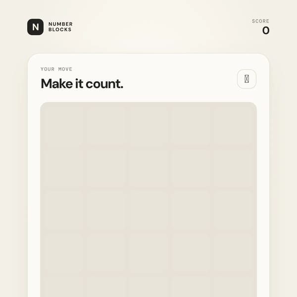 Number Blocks