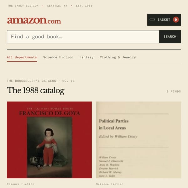 Amazon Books (circa 1980s)