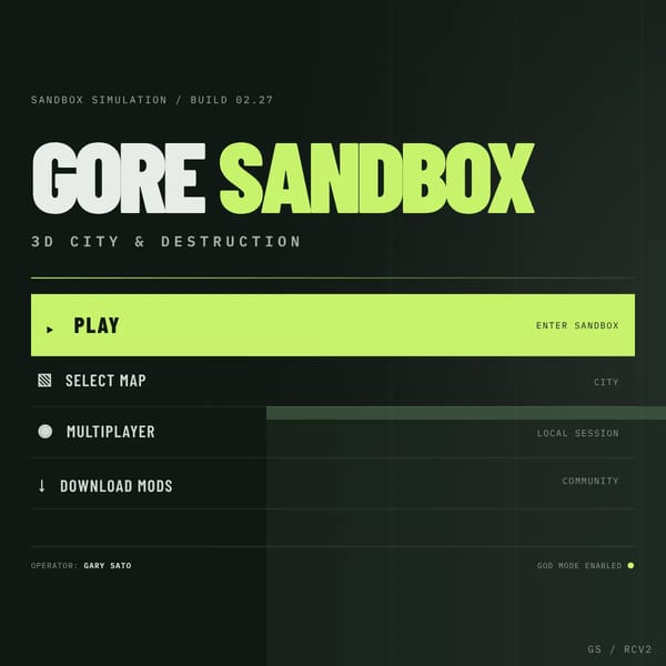 Gore Sandbox