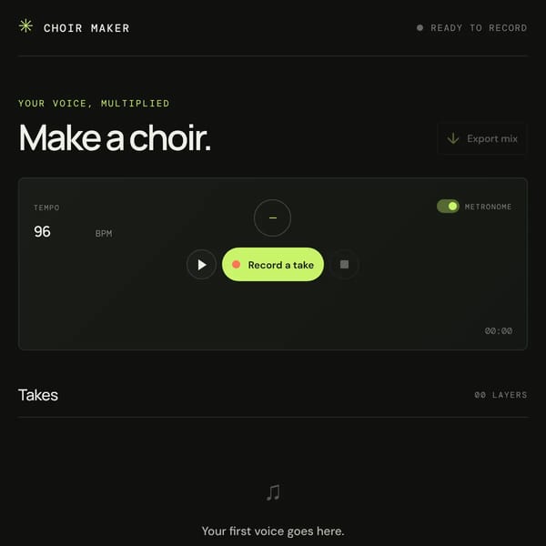 Choir Maker