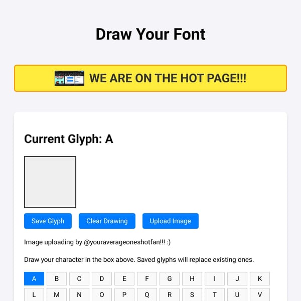 Make Fonts