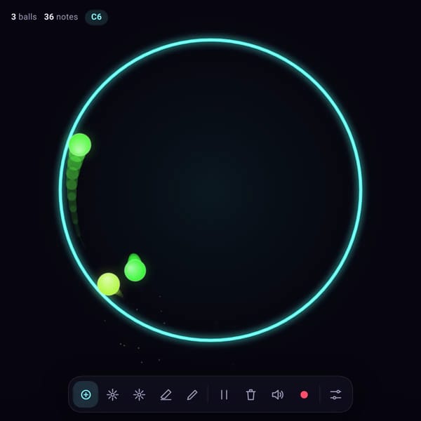 Bouncy Notes