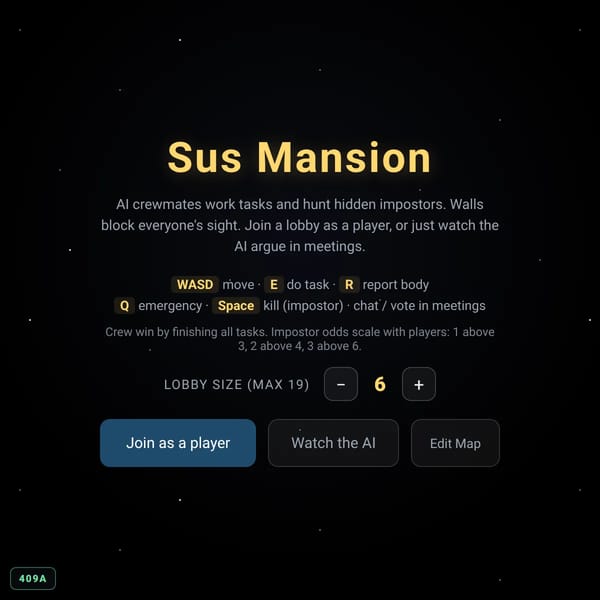 beta Among Us but AI