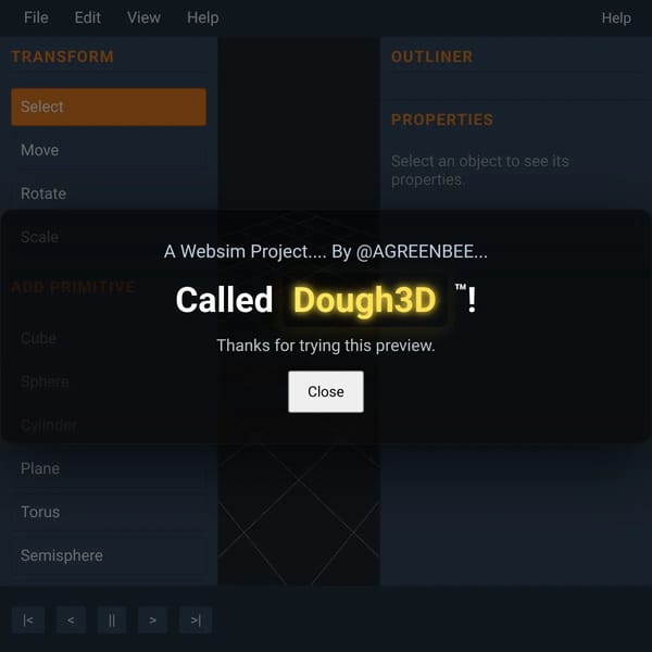 Dough3D