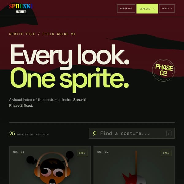 Sprunki Archive