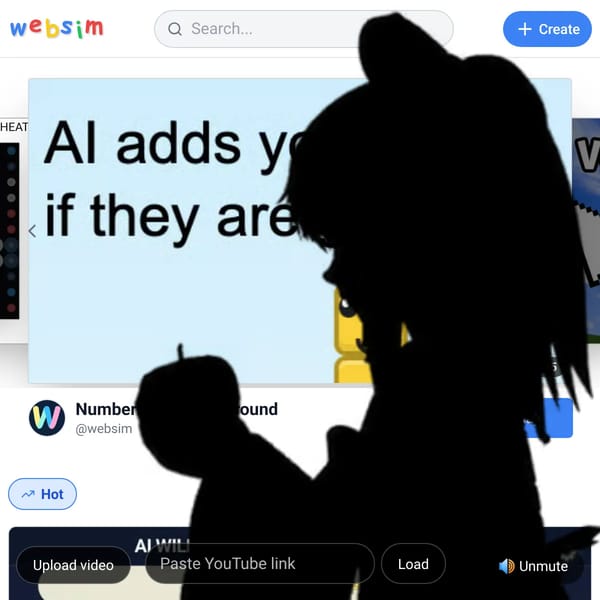 websim but bad apple
