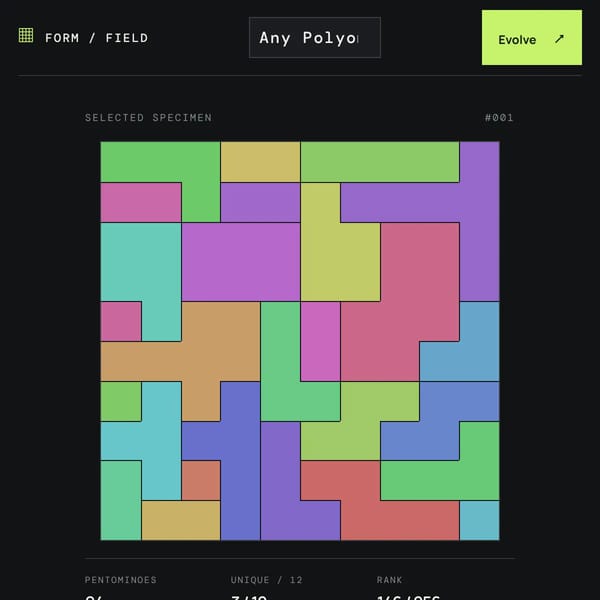 Polyomino Bloom