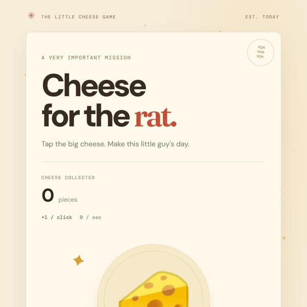 Rat Clicker