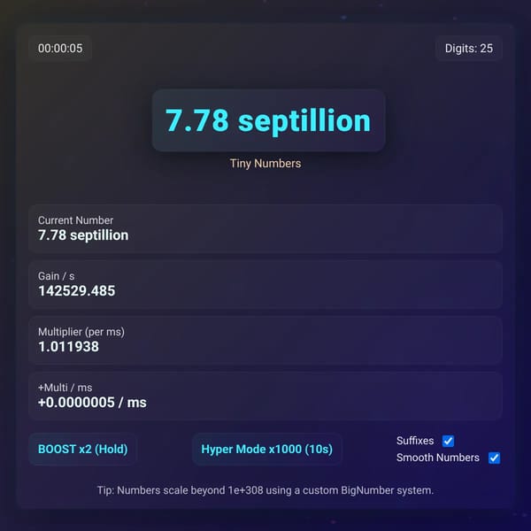 Exponential Idle