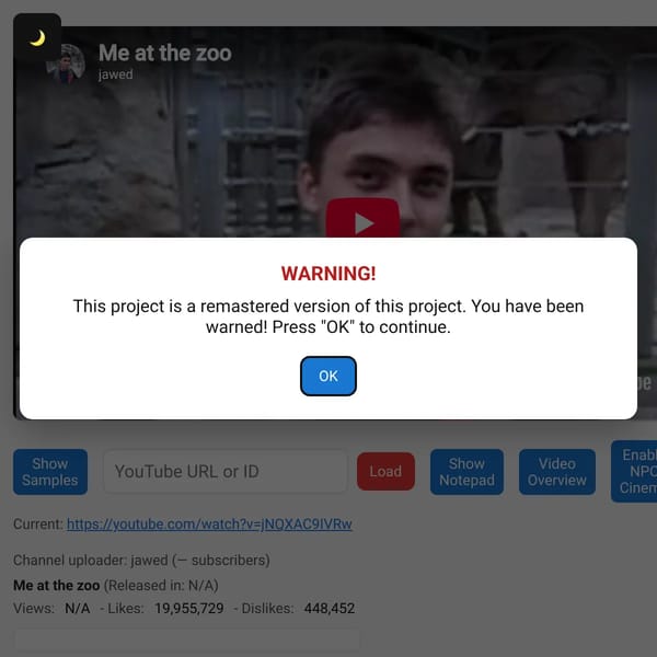 YouTube Video Player: Remastered!