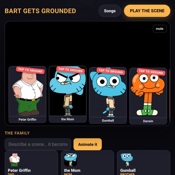 Character Gets Grounded