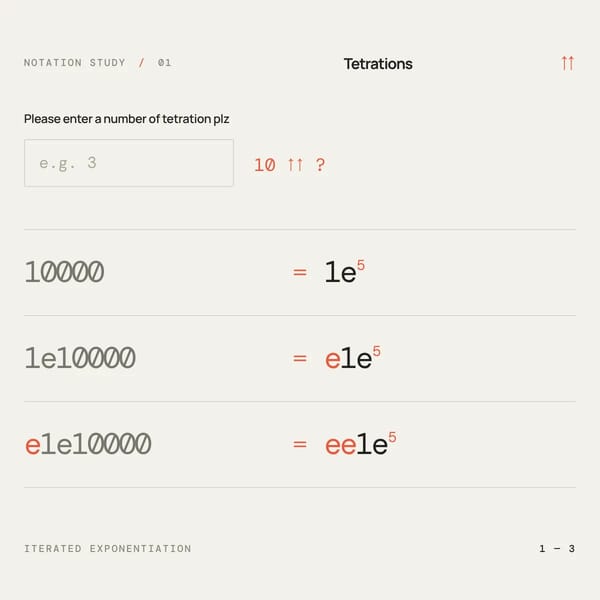 Tetrations