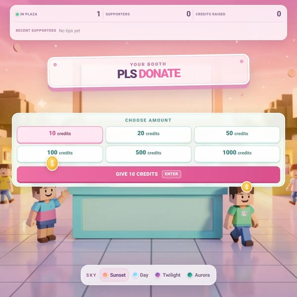 PLS DONATE