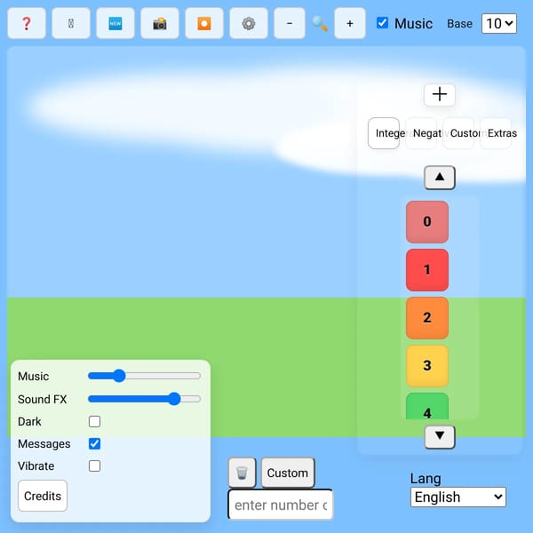 Numberblocks Sandbox