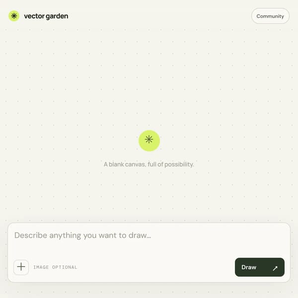 Vector Garden