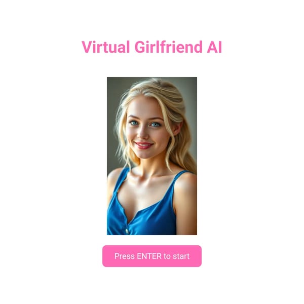 Virtual Girlfriend AI