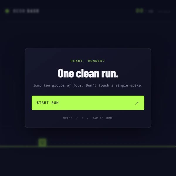 Neon Dash