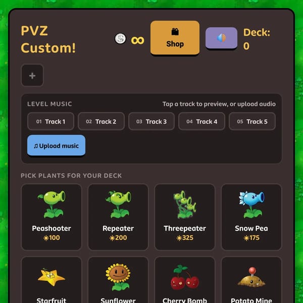 PVZ Custom! +