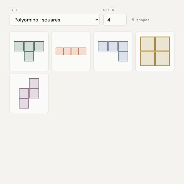 polyforms.